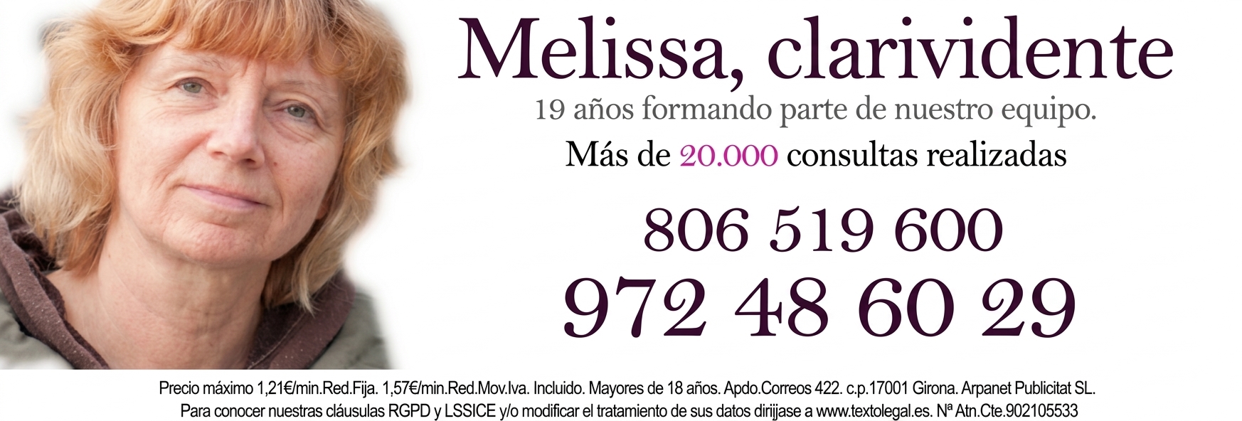 Melissa, clarividente